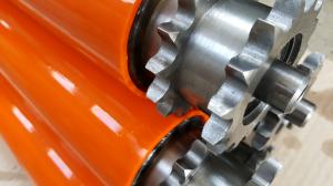 Polyurethane Sleeved Sprocketed Rollers
